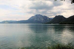 un ver de el austriaco campo a S t gilgen foto