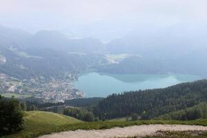 A view of the Austrian Countryside at St Gilgen photo