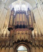 York en el Reino Unido en 30 marzo 2024. un ver de el interior de York catedral foto