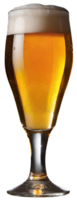 Glass of fresh beer png