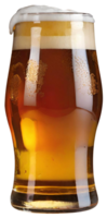 Glass of fresh beer png