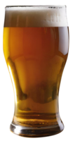 Glass of fresh beer png