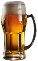 glas van vers bier png