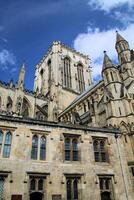 A view of York Minster on a sunny spring day photo