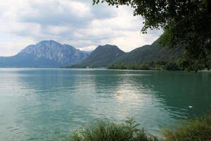 A view of the Austrian Countryside at St Gilgen photo
