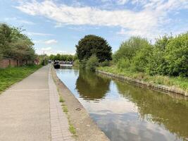 A view of the Shropshire Union Canal near Ellesmere photo