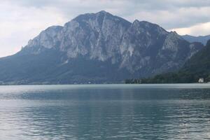 un ver de el austriaco campo a S t gilgen foto