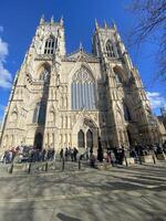 York in the UK on 30 March 2024. A viewof the streets of York photo