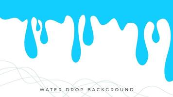 water drops background. wavy background. Blue water shape. wavy water background. vector