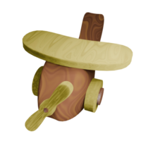 3d de madera juguetes png