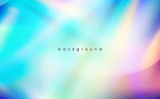 Abstract shiny light rainbow blur background design vector