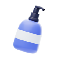 Body Lotion 3D Icon. Bodycare Lotion 3D Icon png