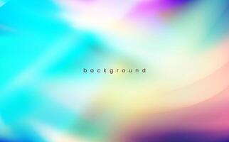 Abstract shiny light rainbow blur background design vector