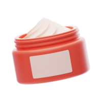 pomada 3d icono. pomada crema para pelo 3d icono png