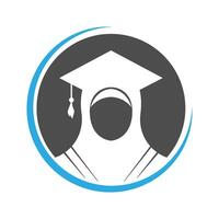 educación logo icono diseño vector