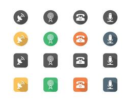 Business and marketing, programming, data management, internet connection, social network, computing, information. Thin line icons set. vector