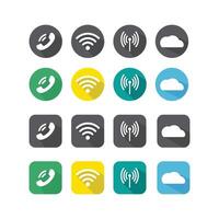 Business and marketing, programming, data management, internet connection, social network, computing, information. Thin line icons set. vector