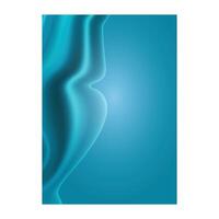 Fabric abstract blue wave background design vector