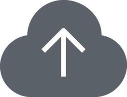 Cloud icon symbol image. Illustration of the hosting storage design vector