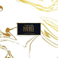 golden marble texture effect background vector