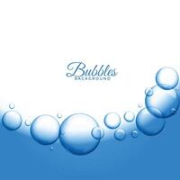 resumen agua o jabón burbujas antecedentes vector