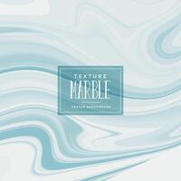 liquid marble texture in soft blue color vector