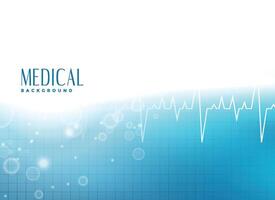 medical presentation banner design background vector