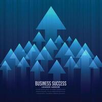 stylish business leader concept background vector