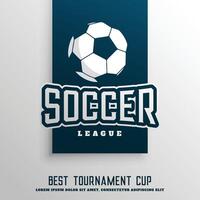 soccer football tournament league background vector