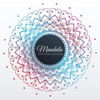 vistoso mandala Arte decoración antecedentes vector