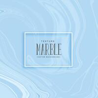 blue smooth marble texture background vector