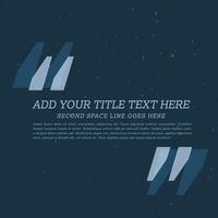 dark poster with space to add your text vector