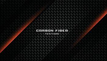 abstract carbon fiber texture dark black background vector