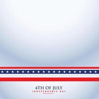 4th of july background vector