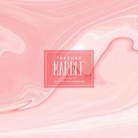 pink liquid marble texture background vector