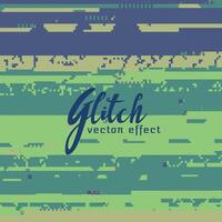 abstract glitch background for corrupted image vector