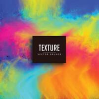 colorful bright watercolor texture background vector