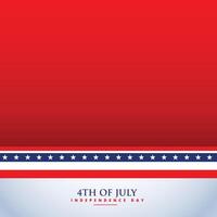 4th of july background vector