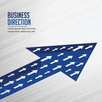 team growth arrow business concept background design vector