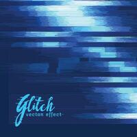 digital glitch effect background vector