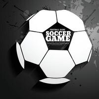 background for soccer game vector