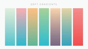conjunto de brillante colroful gradientes conjunto vector