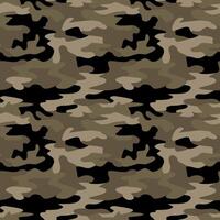 seamless pattern of military camouflage. Texture for design and print. Army forest hide. Khaki green for soldiers and hunting. Gray for soldiers, hunting. Hide in the forest. vector