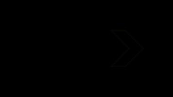 Gelb Pfeile Animation. Chevron Animation. Pfeile Schleife Animation auf schwarz Hintergrund zum Präsentationen, gerichtet Konzepte, Geschäft Pläne, Finanzen Berichte, Webseite Design, und Marketing Materialien video