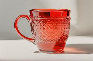 Beautiful Red Mug photo