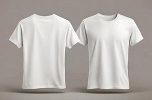 White Shirt Front and Back photo