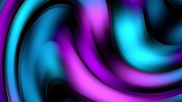 Moving blue pink liquid neon background with smooth optical effect , 4k , 60 fps video