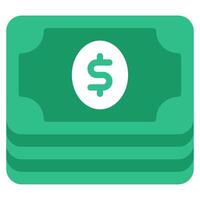 Banknote icon for web, app, infographic, etc vector