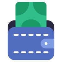 Digital Cash icon for web, app, infographic, etc vector