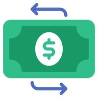 Cash Flow icon for web, app, infographic, etc vector